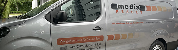 Professionelle Installation vor Ort: mit unserem Partner, der mediaRESULT GmbH